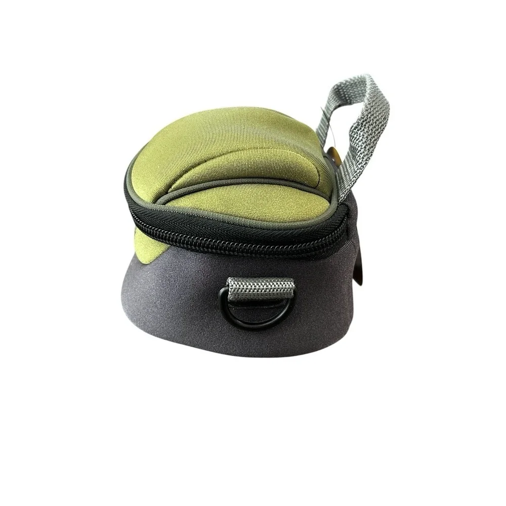 NEW Kodak Venture Digital Camera Bag & Strap Green Gray Travel Vacation Retro